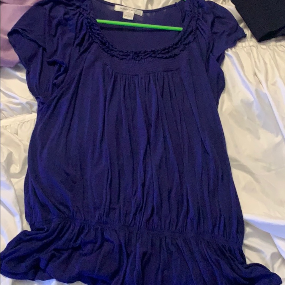 Navy skirt
